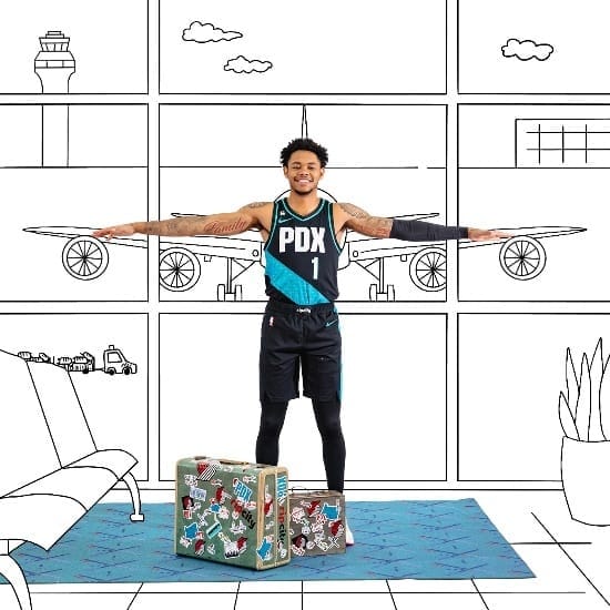 Trail Blazers Unveil PDX Carpet-Themed 'City Edition' Jersey