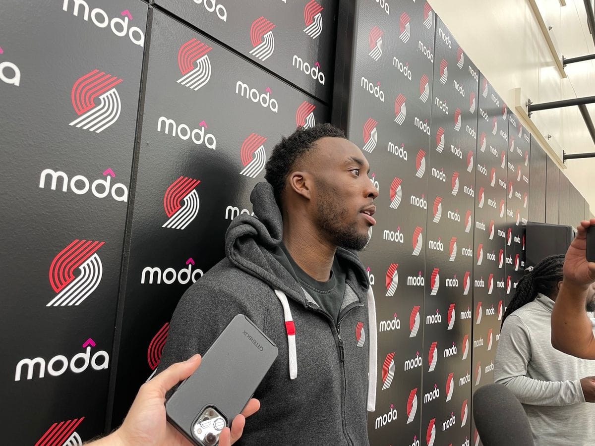 Nassir Little Working the Rust Off as Small Forward Battle Heats Up