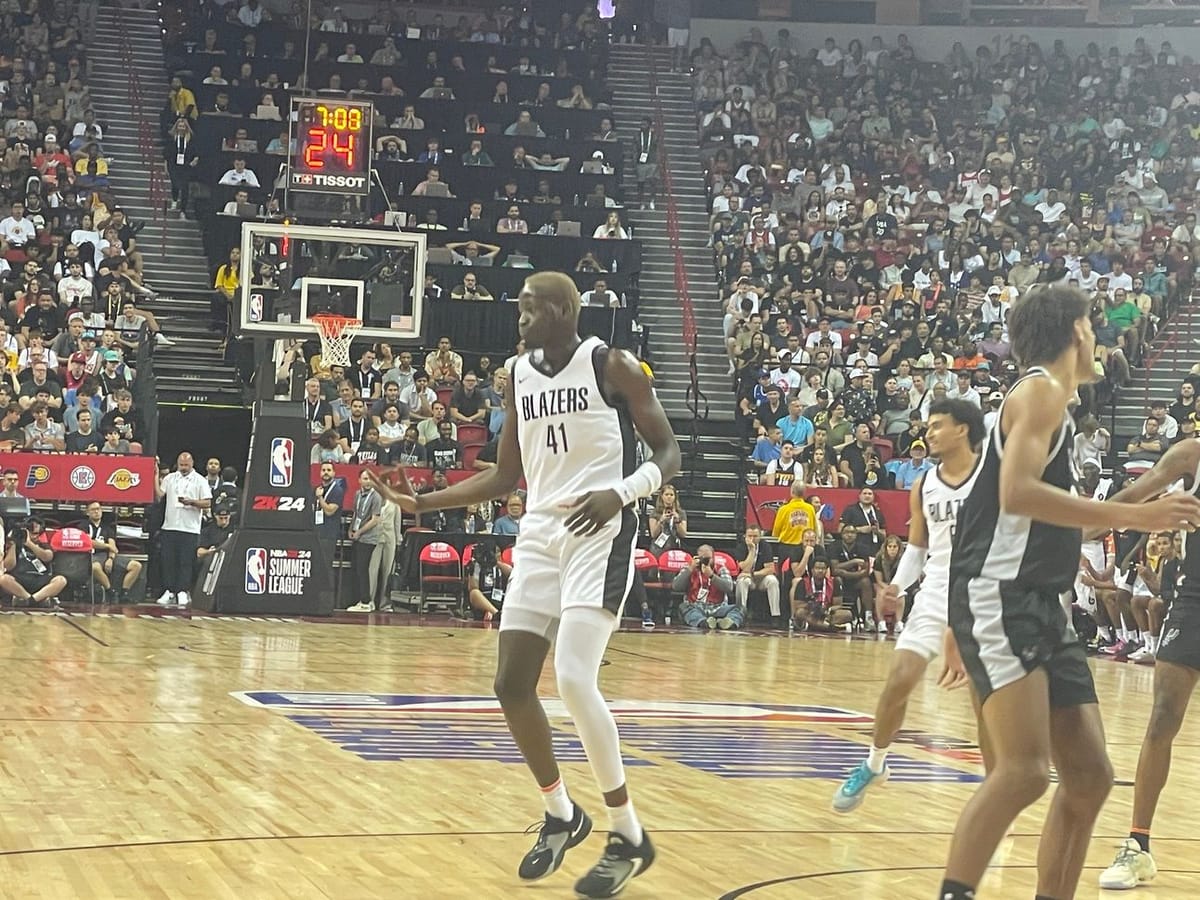 Ibou Badji is Finally Getting His Opportunity With Trail Blazers