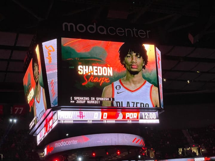 Shaedon Sharpe Has Arrived: 'He's Must-See TV'