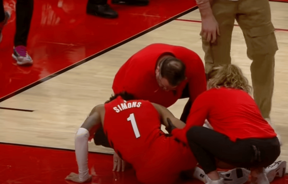 Anfernee Simons Out Indefinitely With Ankle Injury