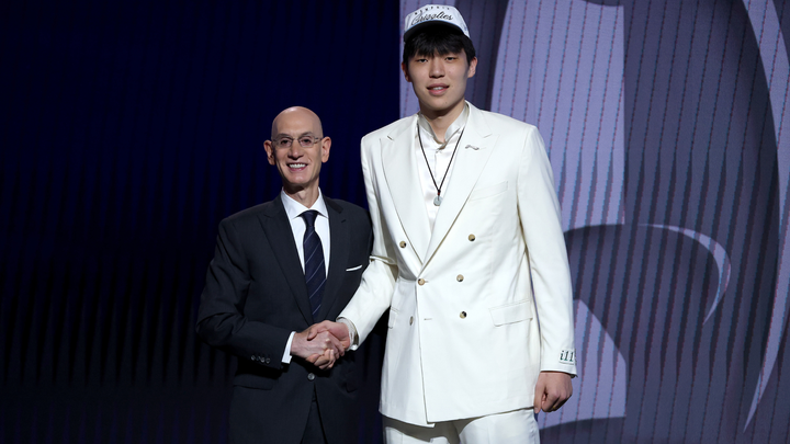 Joe Cronin Takes a Heat Check With Stunning Yang Hansen Draft Pick