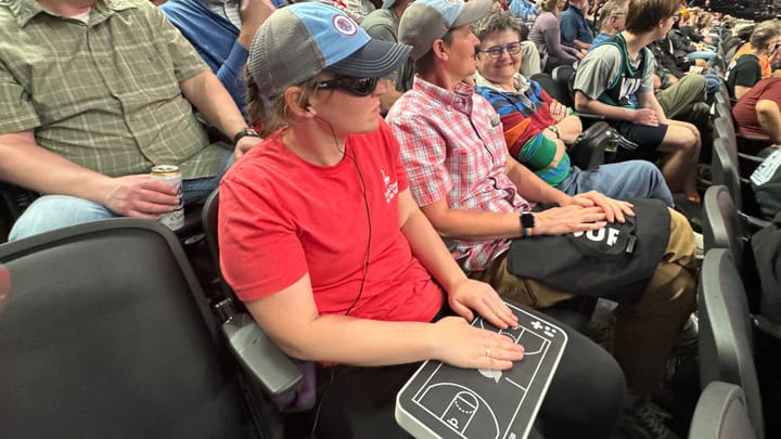 How the Trail Blazers are Bringing Games to Visually Impaired Fans