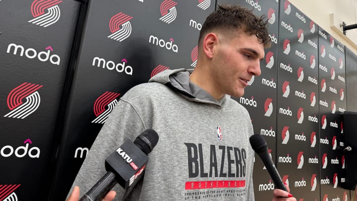Trail Blazers Training Camp, Day 1: Donovan Clingan's First Day of School